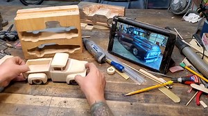 1M views · 2.7K reactions | The 56 Ford project in progress. Handmade from Pine scrapwood by Denver and Shell for a friend of his truck. | Homeskoold Customs | Facebook