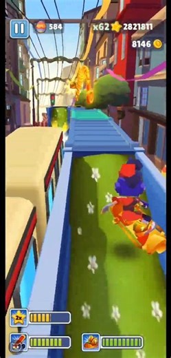 Subway Surfers Crazy Train Escape 🚆🔥 Perfect Timing Save 😱 #Shorts #Gaming #Viral