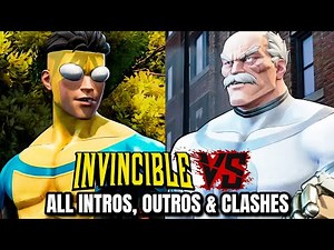 Invincible VS All Unique Interactions | Intros, Outros & Clashes