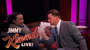 16M views · 51K reactions | How would you react to Channing Tatum whispering in your ear? #ValentinesDay | Jimmy Kimmel Live | Facebook