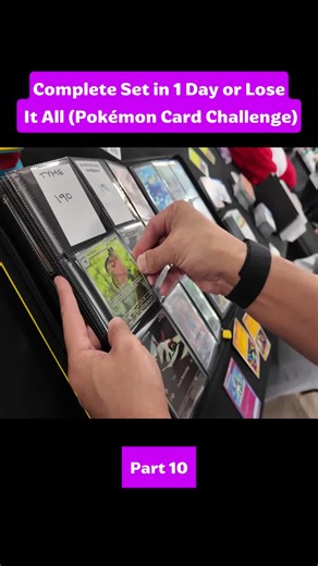 Complete Set in 1 Day or Lose It All. Part 10#pokemon #pokemoncards #pokemoncommunity #pokemongo #pokemontcg