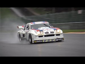Monster Chevrolet Monza IMSA V8 on wet Spa with Fred Bouvy ! [HD]