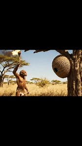 1M views · 14K reactions | Cavemen vs Killer Bees | Bees Attack! Homo habilis on the Hunt for Honey #videos #AI #music #reelsfypシ | Primeval History | Facebook