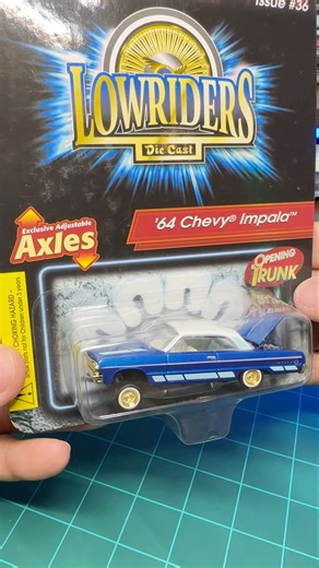 A 2003 Revell Lowrider 64 Impala. Merry Christmas eveyone! #onabdgt #onabdgtdiecast