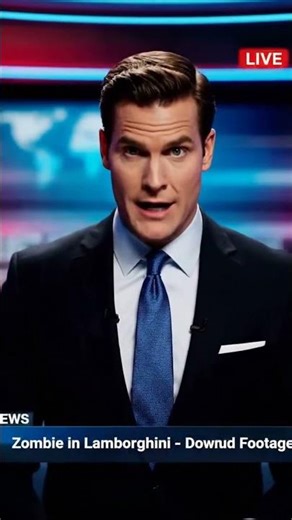 BREAKING NEWS: Zombie Interrupts Live Broadcast!