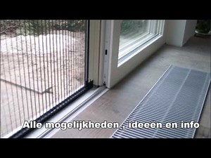 Hor voor schuifpui