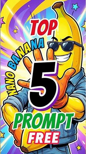 TOP 5 Nano Banana PRO Prompts: Unlock Insane AI Art & Storytelling!