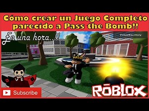CREANDO EL JUEGO "PASS BOMB THING TESTING" EN ROBLOX STUDIO - TUTORIAL