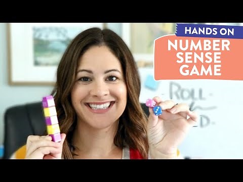 Number Sense Game for Kindergarten and 1st Grade // hands on number sense activities