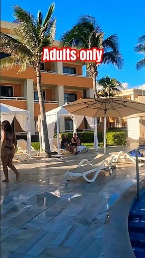 Adults Only Area. Infinity Pool. Bahia Principe Luxury Akumal #mexico #bahiaprincipe #akumal