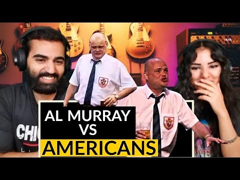 WE REACT TO AL MURRAY vs AMERICANS 💀 (Comedy Reaction)