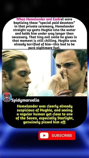 This Baptism Scene Proved How Evil Homelander Really Is#trend