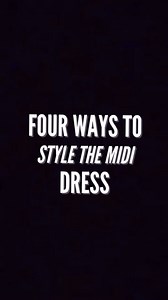 10K views · 45 reactions | Four Ways to Style the Midi Dress Shop Now https://www.citychic.com.au/dresses | City Chic | Facebook