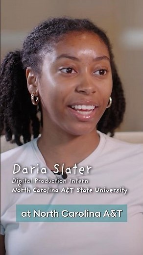 Meet Daria Slater - 2025 ETV Endowment Intern #internships