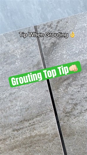 Top Tip for Grouting with Flowpoint #grouting #tips #and #tricks #trending #fyp #tips101 #shortvideo