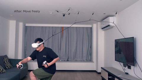 KIWI design VR Cable Management, 6 Packs VR Pulley System Compatible with Quest 3S/3/2/1/Pico/PSVR/PSVR2