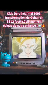 97K views · 1.6K reactions | La transformation de Gohan en SSJ2 face à Cell  : Dragon Ball Z a été diffusé de 1990 à 1996 sur TF1 dans le Club Dorothée. #annees90 #dbz #clubdorothée | Les enfants du retro | Facebook