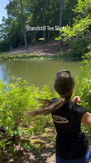 MJ on Instagram: "Standstill builds real power by forcing you to use your hips and timing instead of just your arm. Start balanced with your weight on your back foot, rotate hips then shoulders, and pull the disc straight across your chest. Finish smooth and balanced facing the target. #discgolf #discgolfdaily #discgolftips #discgolfer #discgolfgirls"