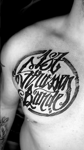 Chicago Chest Tattoo