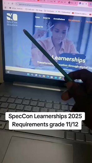 SpecCon Learnerships 2025 for Grades 11 and 12