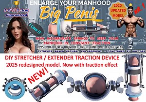Buy DIY Homemade Penile Stretcher / Extender Traction Device - Redesigned and Updated for 2025 to Ensure True Penis Enlargement. Online in India - Etsy