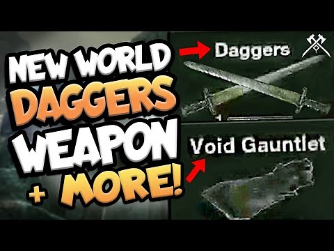New World LEAKS! New Daggers Weapon and More Shown In-Game!
