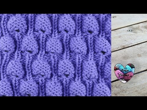 Super trendy knitted bubble stitch!!!