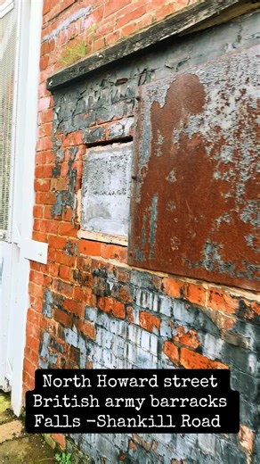 Exploring North Howard Street British Army Barracks