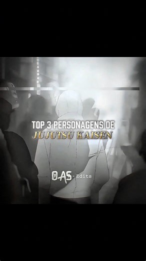 TOP 3 PERSONAGENS DE JUJUTSU KAISEN #jujutsukaisen #yuji #sukuna #gojo #anime #animeedit #shorts