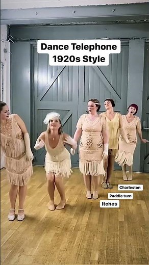 Dance Telephone - 1920s Style ☎️ #1920s #charleston #vintagestyle #dance #howto #tutorial #swing