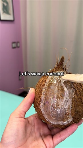 Waxing a Coconut: A Unique Experience