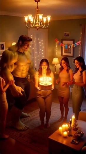 🤣 Hulk k Birthday me kya ho gaya.. !! #ytshorts #ai #viral #youtubefeed