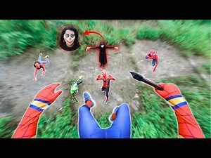 Red Spider-Man BECOMES The Serbian Dancing Lady, Attacks Teammates ( Action POV )