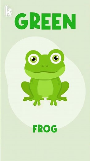 Things That Are Green 💚 | Learn Green Colour for Kids | Green Colour Activity