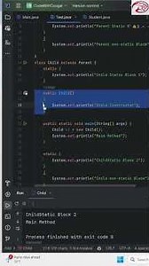 Static Block and Non static Block Output Quiz in Java 2