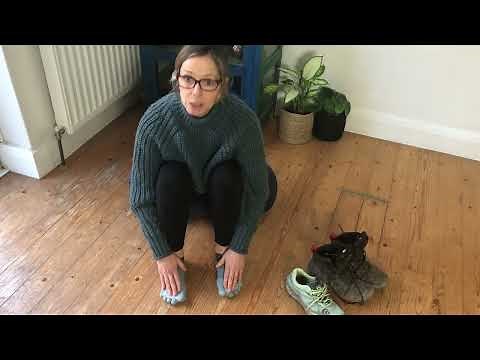 How to use Toe Separators and Toe Socks to help widen your toes and forefoot.