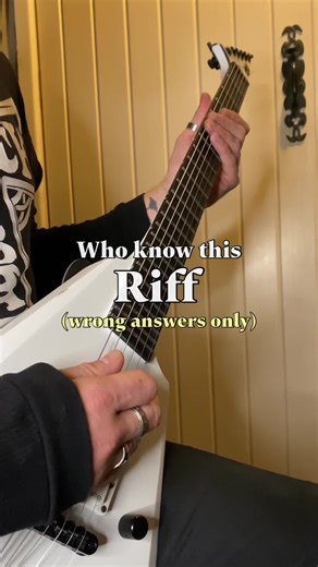 Playing this guitar riff 🤘🎸 what’s the name of this song? 🤔 (How To Play video tomorrow) Guitar: ESP LTD Arrow Arctic Metal Amp: Blackstar ID:15 Pedal: Vox ToneLab ST Strings: @Ernie Ball - Skinny Top Heavy Bottom #learnguitar #guitartutorial #beginnerguitar #guitar #electricguitar #rock #guitarist #rockguitarist #metal #metalguitarist #guitartabs