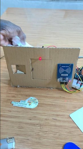 DIY Door Opener circuit using Arduino & MQ-2 sensor #electronics #arduino