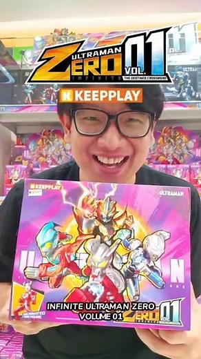 Buy the Complete Set to Get the Secret!!! Keepplay Infinite Ultraman Zero Vol. 01