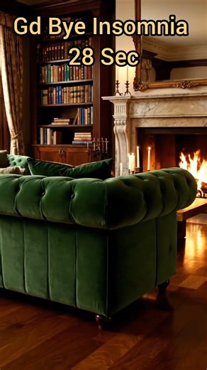 Good Bye Insomnia ❄️ Cozy Snow Cabin Fireplace #ASMRsleep #instantlyinsomnia