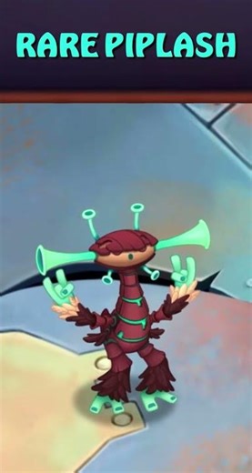 Rare Piplash (TRACK 1) On Mech Islet Track 1|| #mysingingmonsters #msm #shorts #trend #piplash