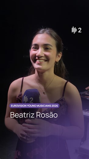 A violinista Beatriz Li Rosão foi escolhida para representar Portugal no Eurovision Young Musicians, em junho de 2026, na Arménia 💜 Há dias, deu um concerto na Casa da Cultura, em Santa Comba Dão, na mesma ocasião em que foi revelado que esta mesma instituição vai acolher as finais do Prémio Jovens Músicos, em julho de 2026. | Prémio Jovens Músicos