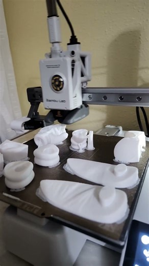 Inicio de Impressão do Sonic Multparts Bambu Lab A1 Mini Combo #3dprinting #sonic #bambulab