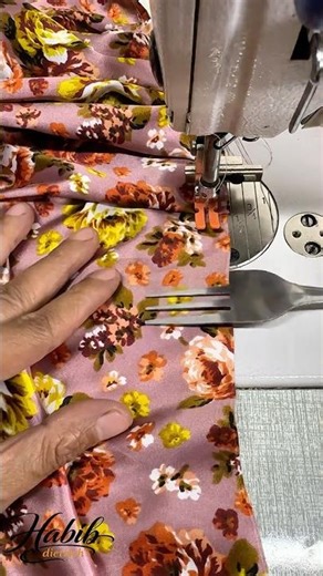The Easiest Way to Make Ruffles Using a Fork #patternmaking #sewinghacks #diy