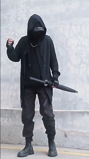 Cyberpunk Men Outfit Tech Wear | Futuristic Techwear Fashion