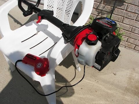 Troy-Bilt "Fast Start" Trimmer weed eater - How to Start