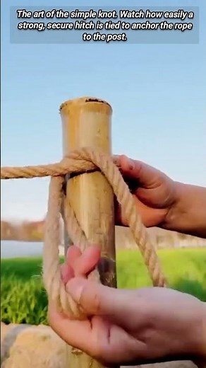 How to Tie a Quick, Reliable Hitch Knot.