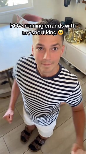 Michael Lindsay and Matthew Schueller on Instagram: "When there’s a 2 inch height difference 藍 who can relate? As long as he buys me a Pokémon pack then we’re good. 凉 #shortking #husbands #shortkings #marriagehumor #couplegoals"