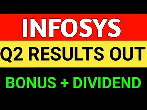 INFOSYS Q2 RESULTS OUT | INFOSYS NEWS TODAY | Market support