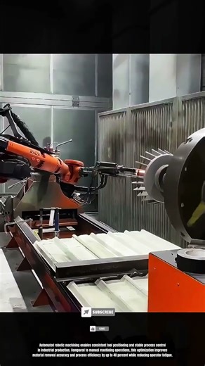 Robotic Machining Optimization Using Automated Tool Control in Industrial Production